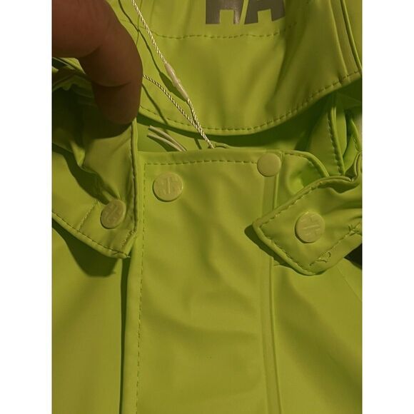 Helly Hansen Youth Unisex Helox + Jacket And Bibs 2 Piece Raingear Set Size 4 - Picture 12 of 16